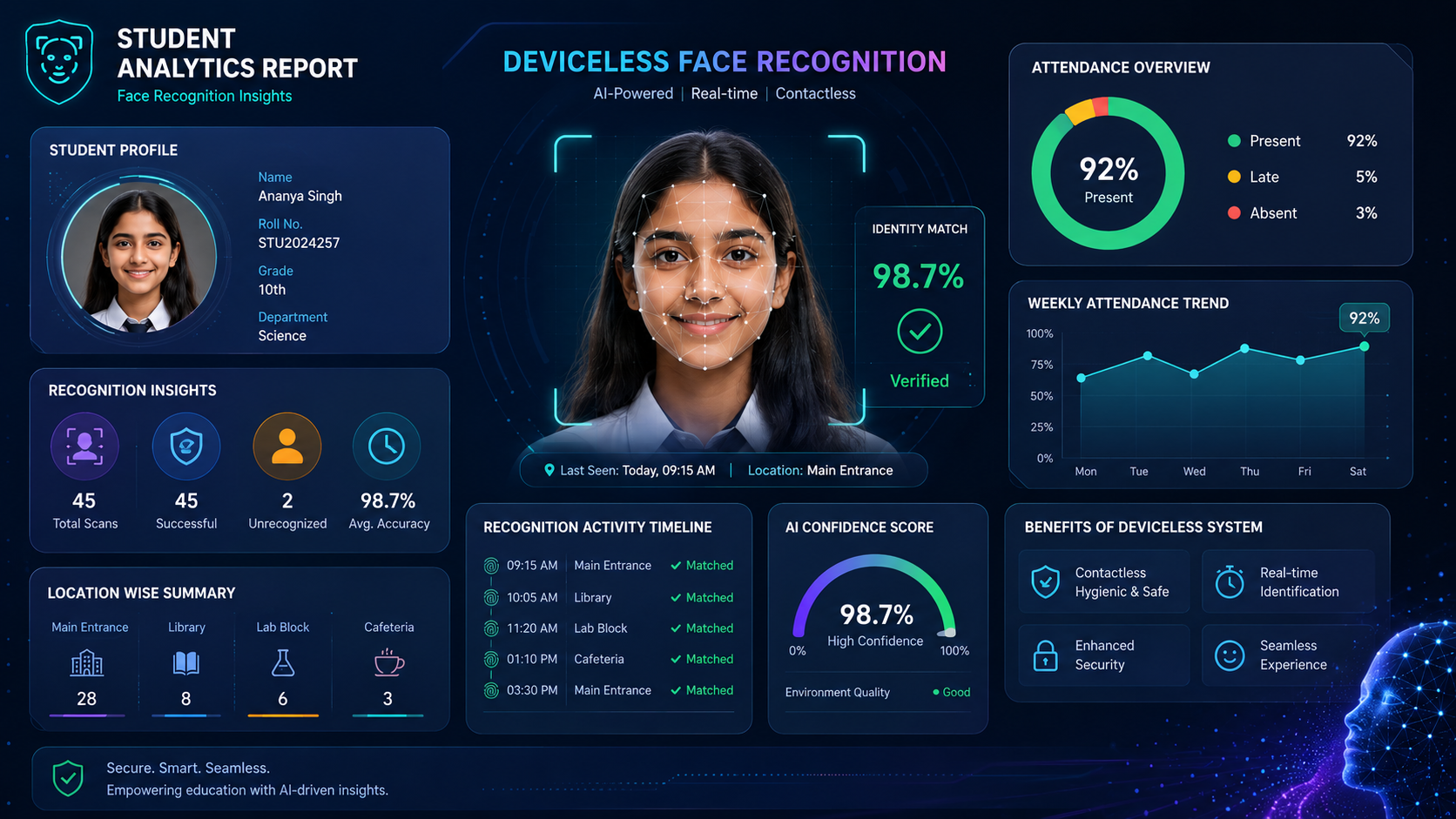 Deviceless Face Recognition cover