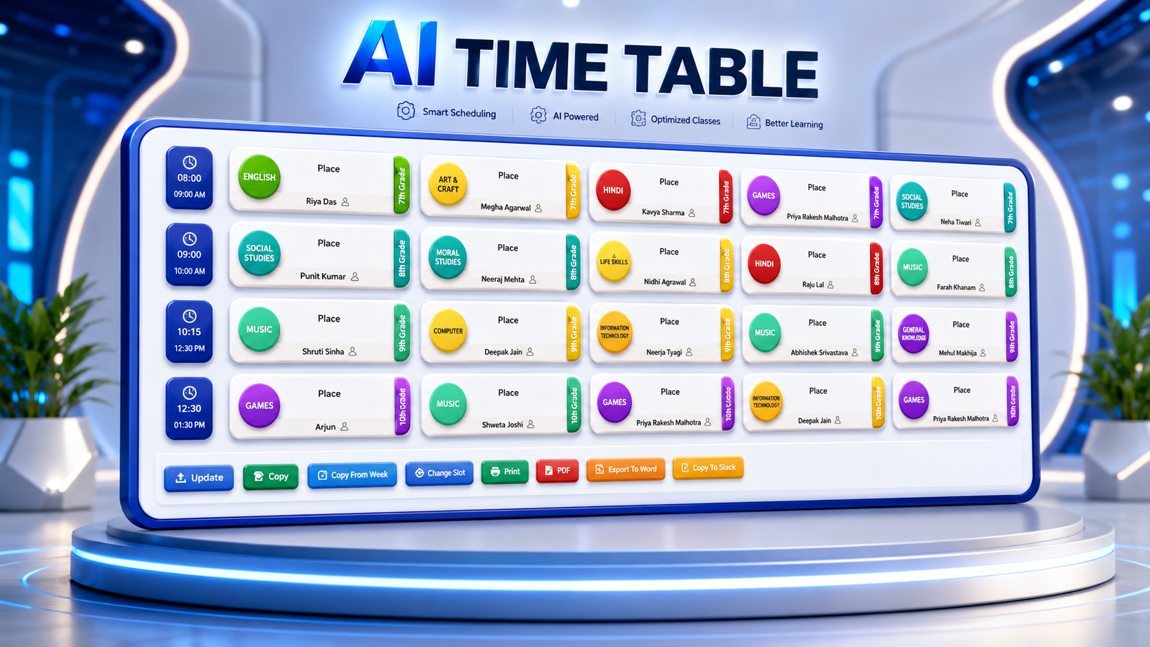 AI Timetable cover